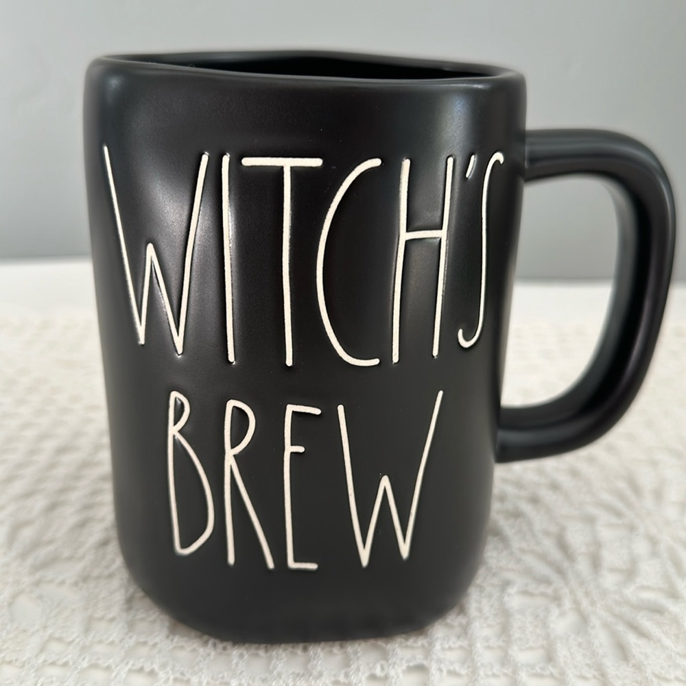 Rae Dunn Halloween “WITCH'S BREW" Coffee Mug Artisan Collection By MAGENTA